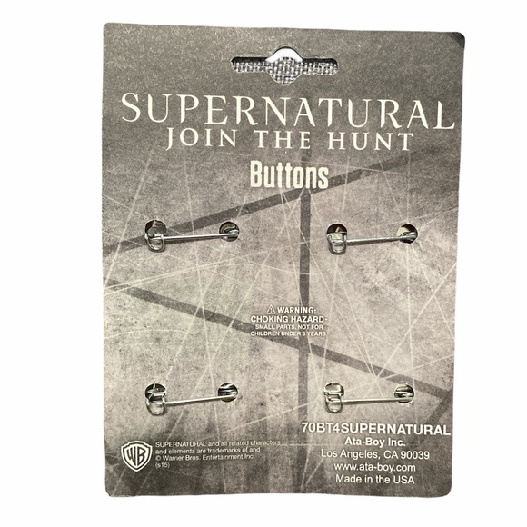 Supernatural Button Set - Picture 5 of 5
